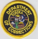 State of California CA Department of Corrections mini/hat patch DOC